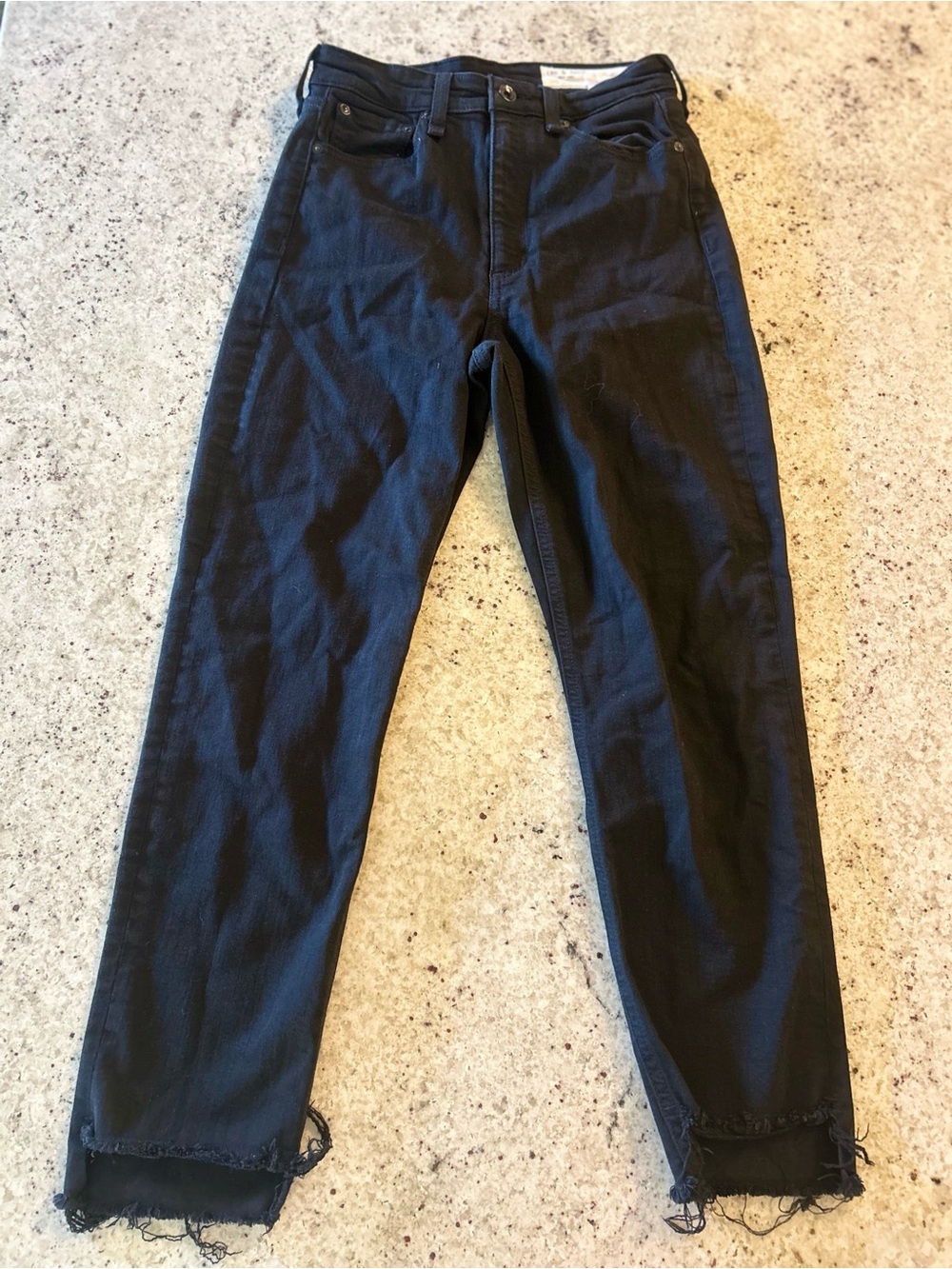 rag & bone Black Denim Jeans Size 27